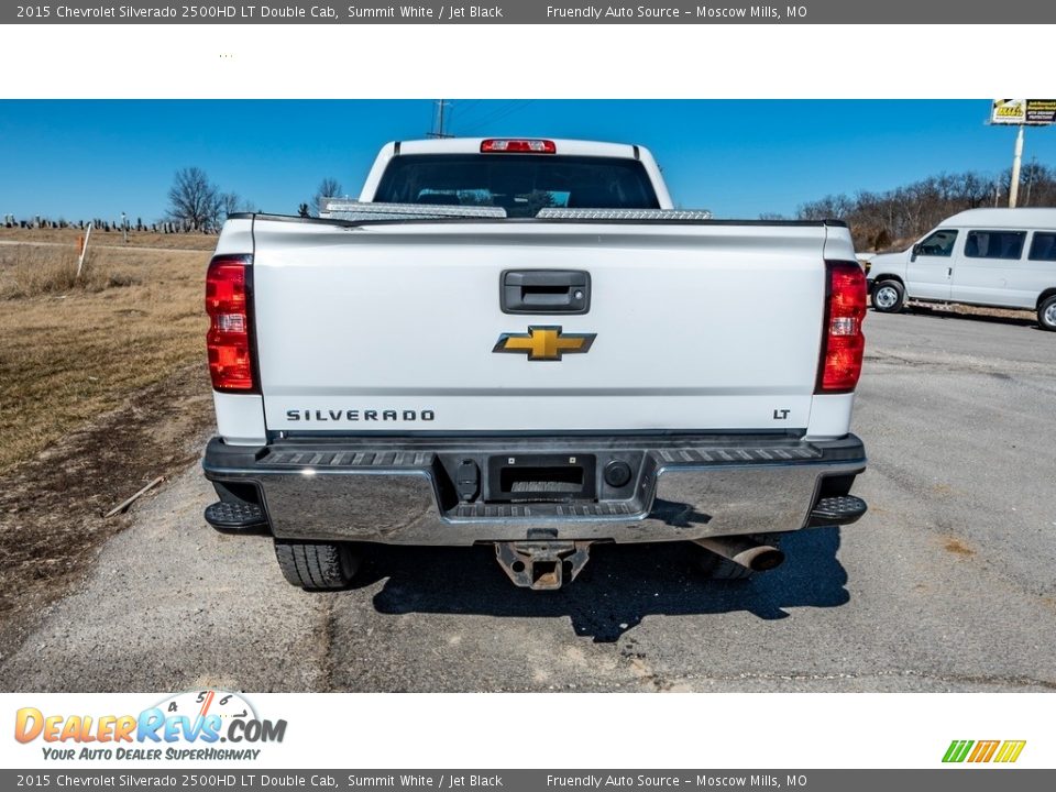 2015 Chevrolet Silverado 2500HD LT Double Cab Summit White / Jet Black Photo #5