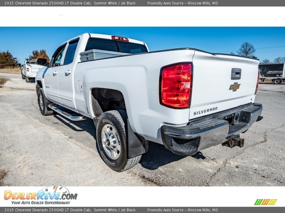 2015 Chevrolet Silverado 2500HD LT Double Cab Summit White / Jet Black Photo #6