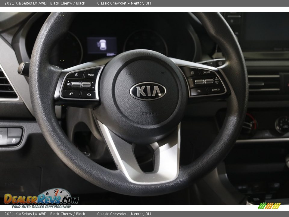 2021 Kia Seltos LX AWD Black Cherry / Black Photo #7