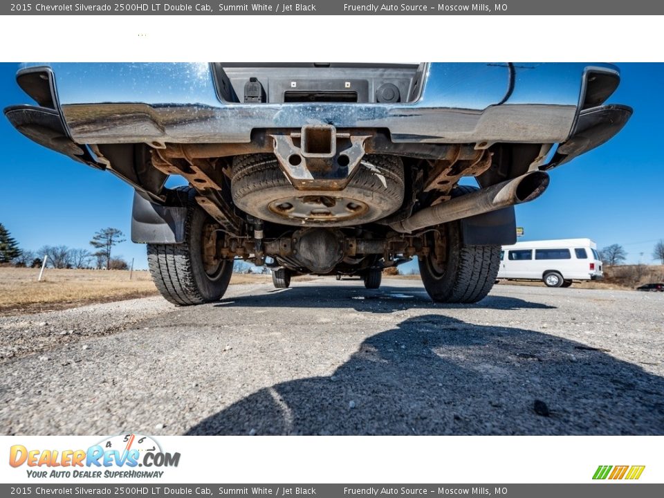 2015 Chevrolet Silverado 2500HD LT Double Cab Summit White / Jet Black Photo #13