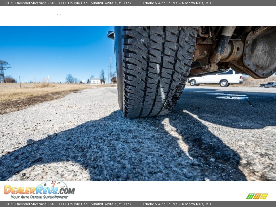 2015 Chevrolet Silverado 2500HD LT Double Cab Summit White / Jet Black Photo #14