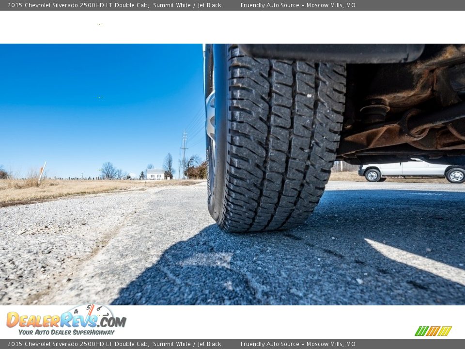 2015 Chevrolet Silverado 2500HD LT Double Cab Summit White / Jet Black Photo #15