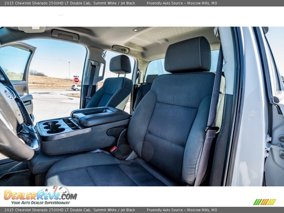 2015 Chevrolet Silverado 2500HD LT Double Cab Summit White / Jet Black Photo #17