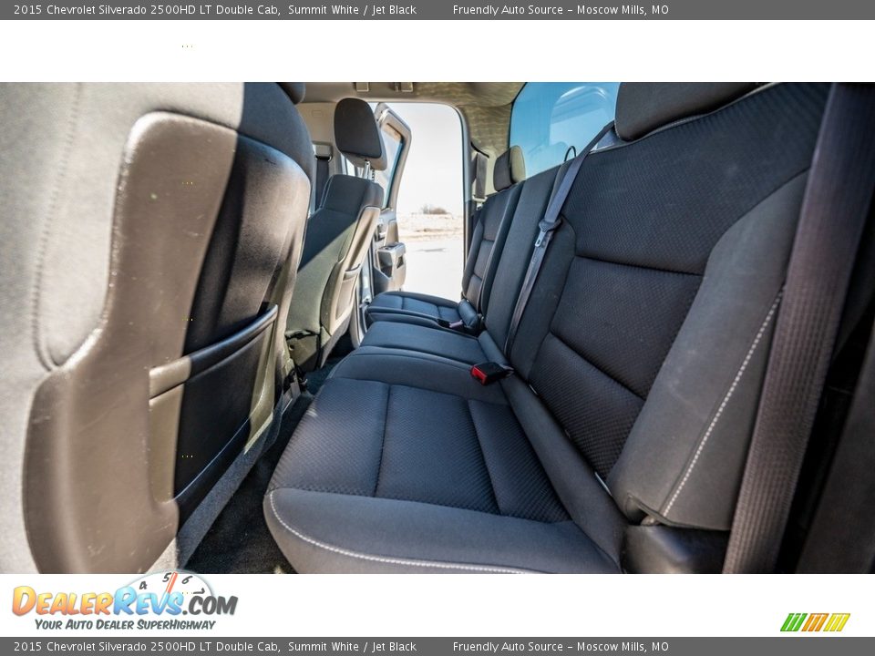 2015 Chevrolet Silverado 2500HD LT Double Cab Summit White / Jet Black Photo #20