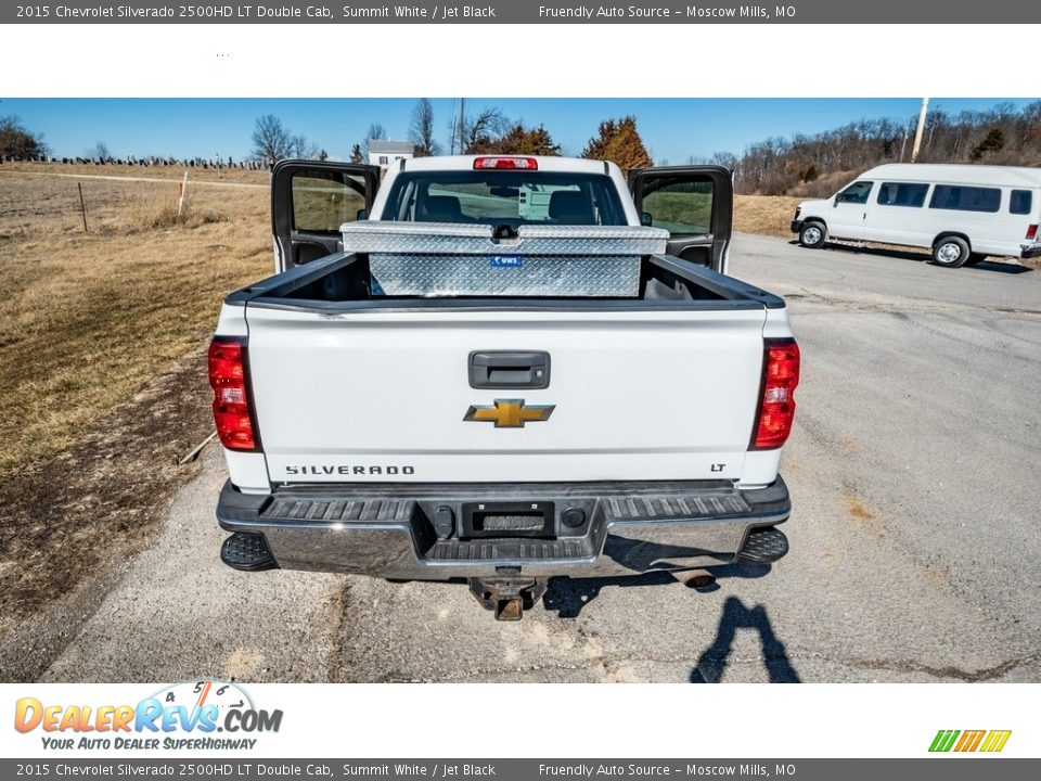 2015 Chevrolet Silverado 2500HD LT Double Cab Summit White / Jet Black Photo #21