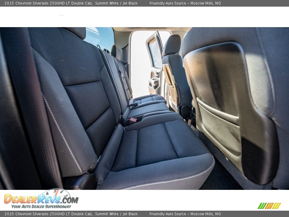 2015 Chevrolet Silverado 2500HD LT Double Cab Summit White / Jet Black Photo #22
