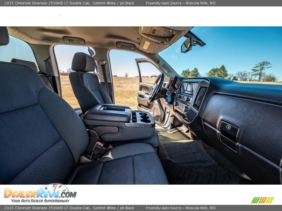 2015 Chevrolet Silverado 2500HD LT Double Cab Summit White / Jet Black Photo #24