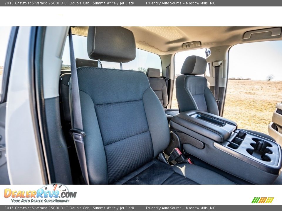 2015 Chevrolet Silverado 2500HD LT Double Cab Summit White / Jet Black Photo #25