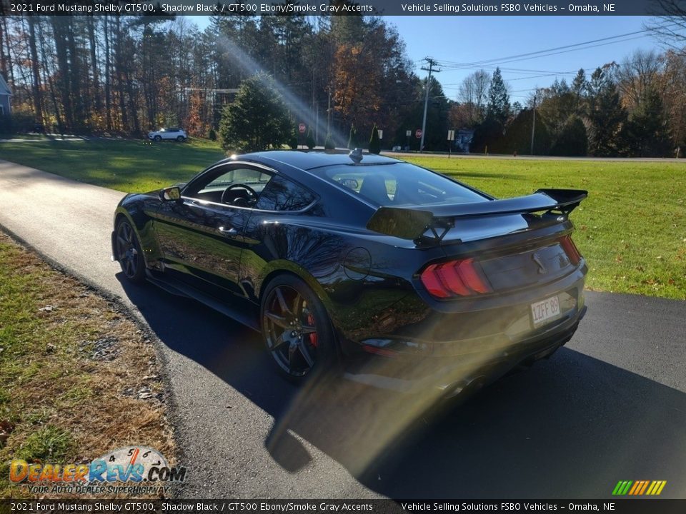 2021 Ford Mustang Shelby GT500 Shadow Black / GT500 Ebony/Smoke Gray Accents Photo #5