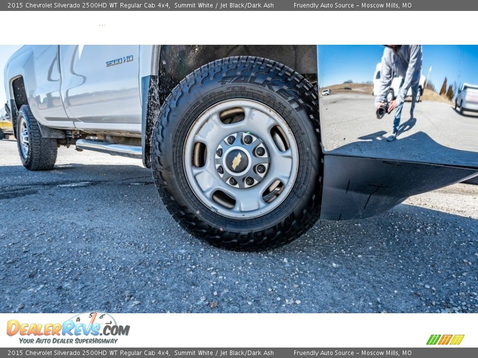 2015 Chevrolet Silverado 2500HD WT Regular Cab 4x4 Summit White / Jet Black/Dark Ash Photo #2