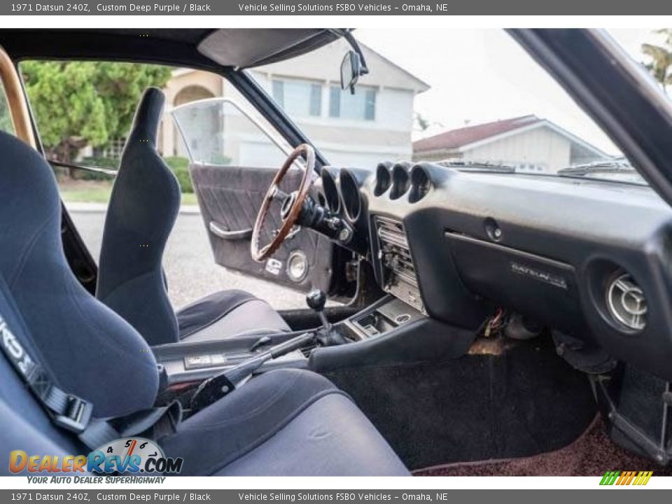 Black Interior - 1971 Datsun 240Z  Photo #5