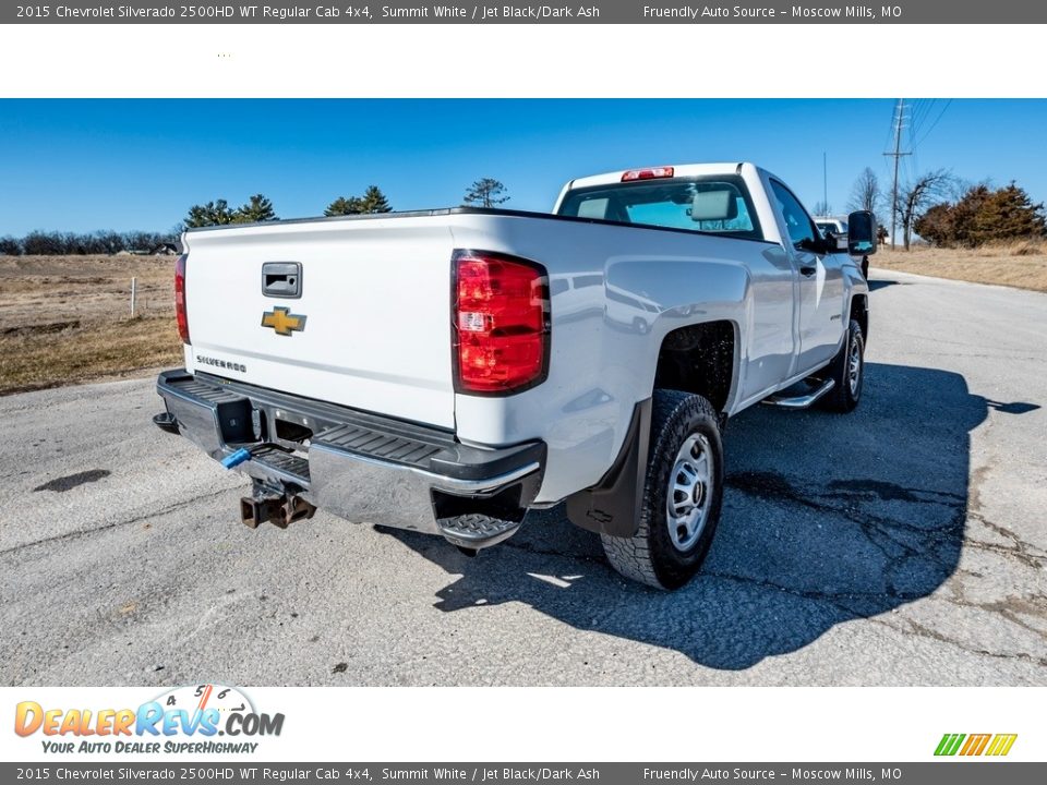 2015 Chevrolet Silverado 2500HD WT Regular Cab 4x4 Summit White / Jet Black/Dark Ash Photo #4