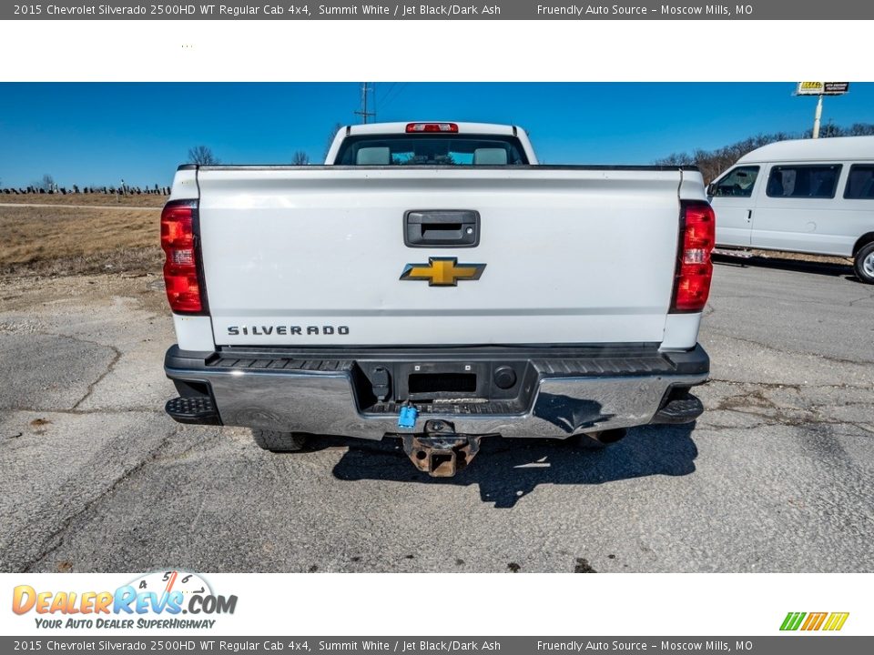 2015 Chevrolet Silverado 2500HD WT Regular Cab 4x4 Summit White / Jet Black/Dark Ash Photo #5