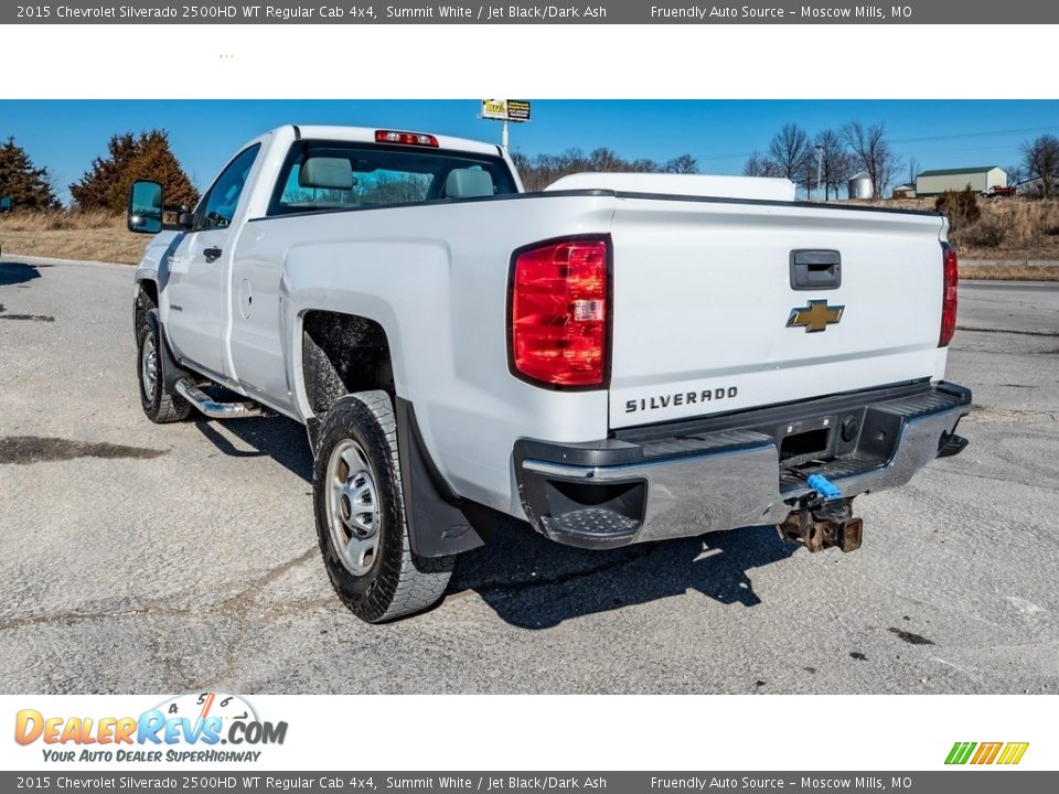 2015 Chevrolet Silverado 2500HD WT Regular Cab 4x4 Summit White / Jet Black/Dark Ash Photo #6