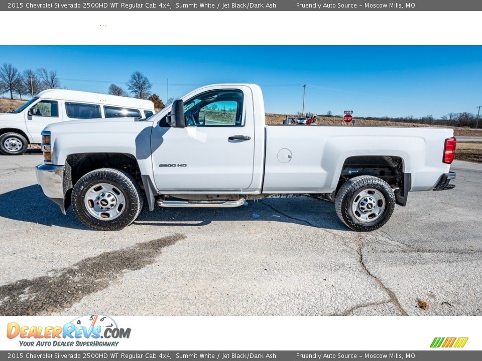 2015 Chevrolet Silverado 2500HD WT Regular Cab 4x4 Summit White / Jet Black/Dark Ash Photo #7