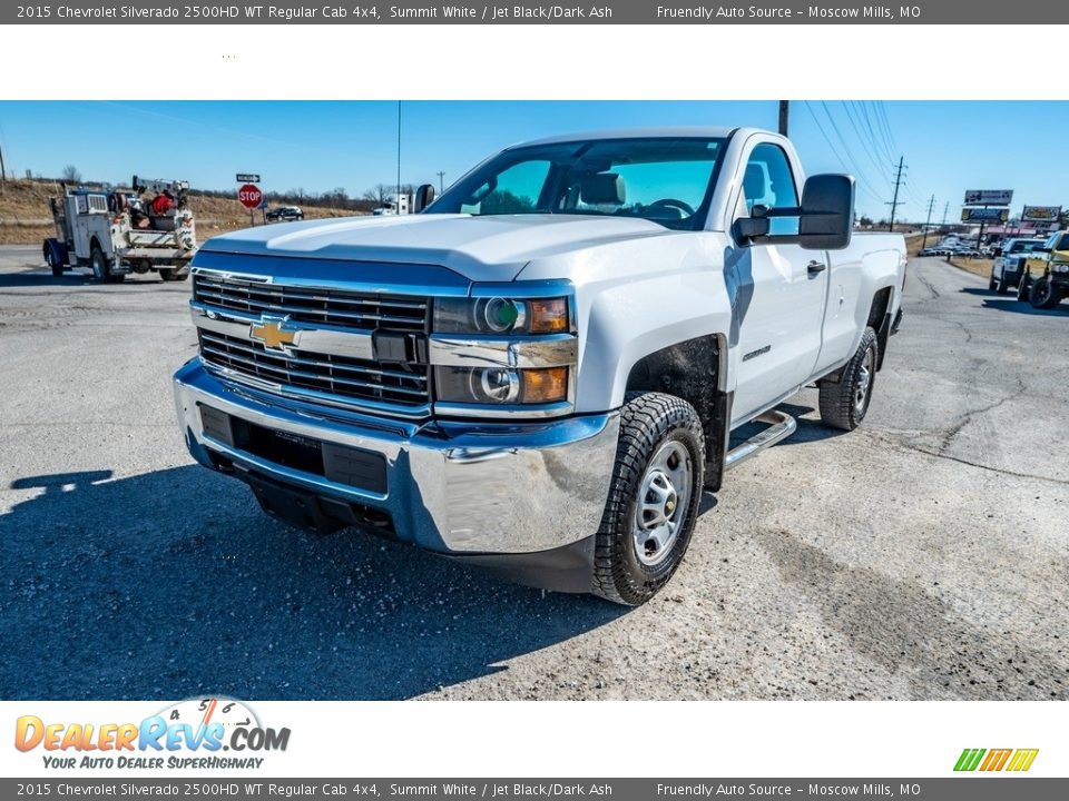 2015 Chevrolet Silverado 2500HD WT Regular Cab 4x4 Summit White / Jet Black/Dark Ash Photo #8