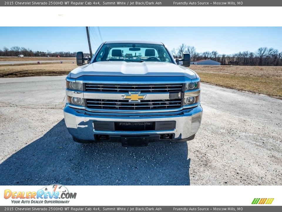 2015 Chevrolet Silverado 2500HD WT Regular Cab 4x4 Summit White / Jet Black/Dark Ash Photo #9