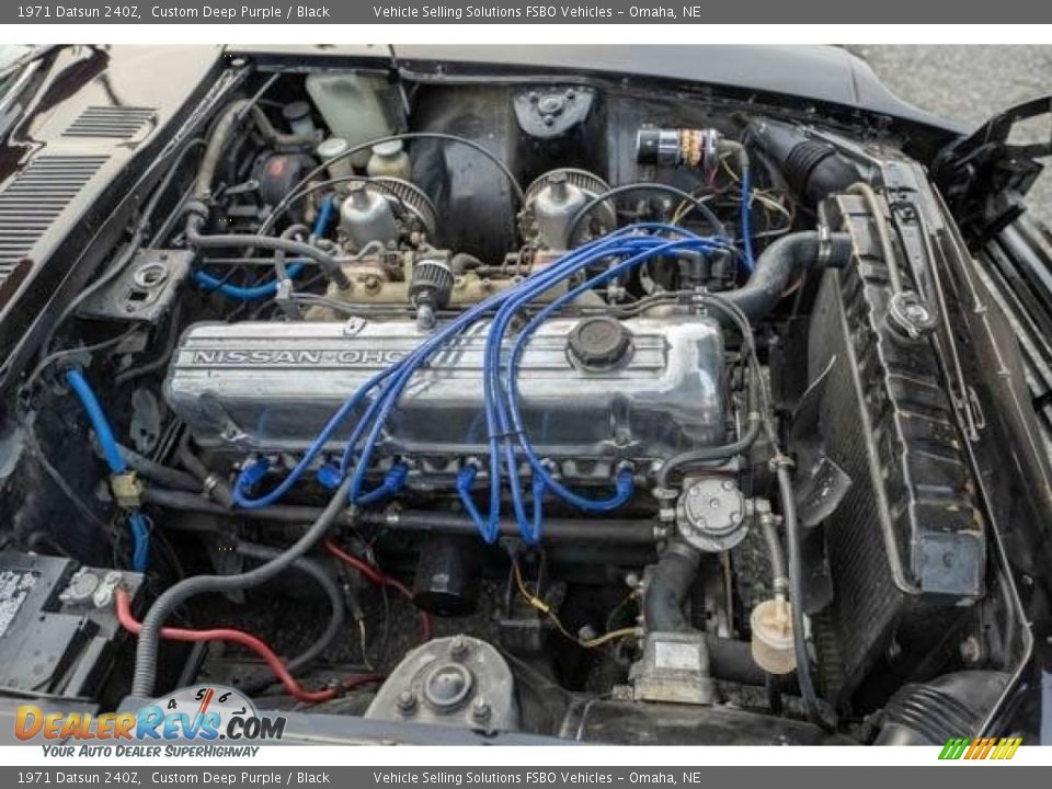 1971 Datsun 240Z  2.4 Liter SOHC 12-Valve L24 Inline 6 Cylinder Engine Photo #11