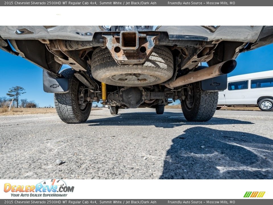 2015 Chevrolet Silverado 2500HD WT Regular Cab 4x4 Summit White / Jet Black/Dark Ash Photo #13