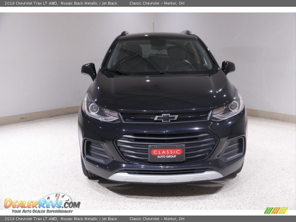 2019 Chevrolet Trax LT AWD Mosaic Black Metallic / Jet Black Photo #2