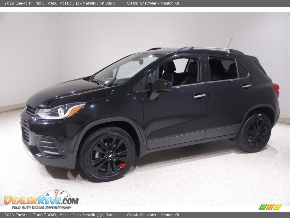 2019 Chevrolet Trax LT AWD Mosaic Black Metallic / Jet Black Photo #3