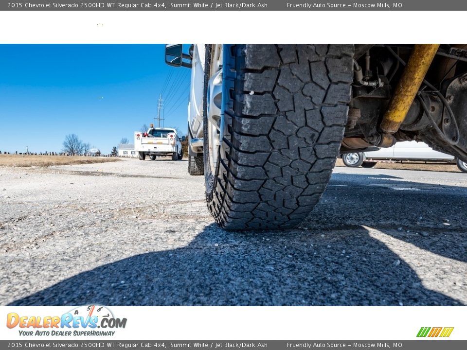 2015 Chevrolet Silverado 2500HD WT Regular Cab 4x4 Summit White / Jet Black/Dark Ash Photo #14