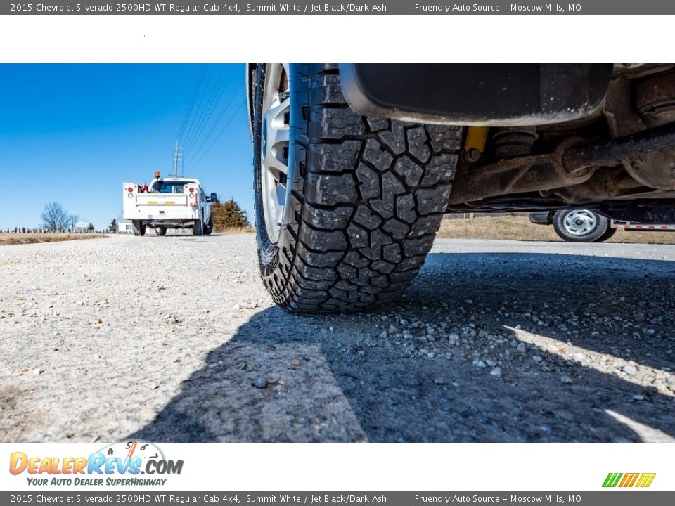 2015 Chevrolet Silverado 2500HD WT Regular Cab 4x4 Summit White / Jet Black/Dark Ash Photo #15