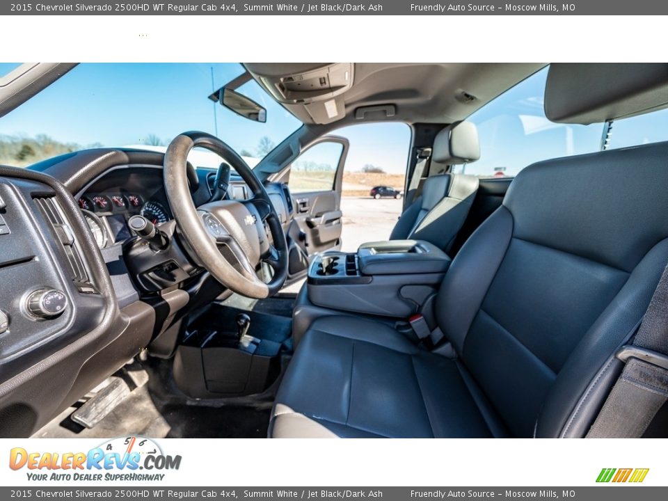 2015 Chevrolet Silverado 2500HD WT Regular Cab 4x4 Summit White / Jet Black/Dark Ash Photo #18