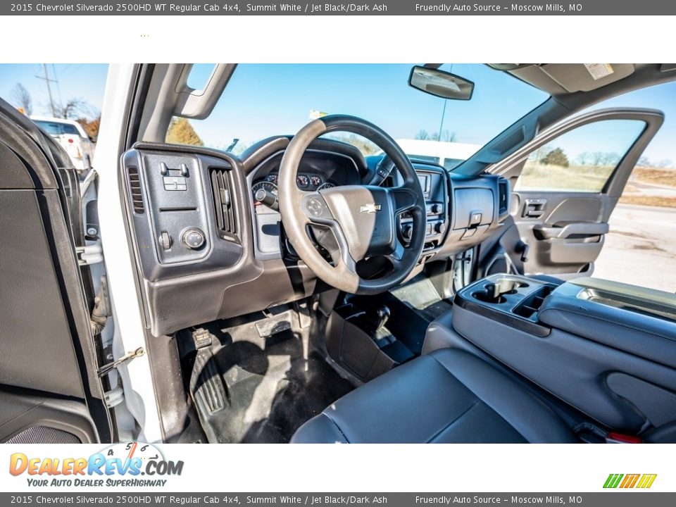 2015 Chevrolet Silverado 2500HD WT Regular Cab 4x4 Summit White / Jet Black/Dark Ash Photo #19