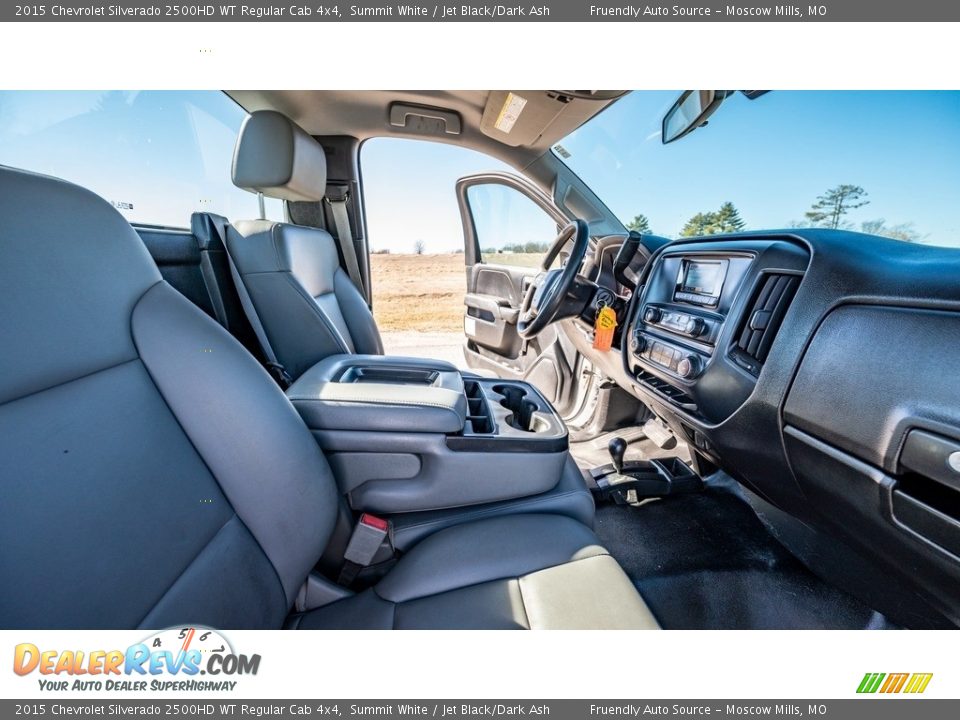 2015 Chevrolet Silverado 2500HD WT Regular Cab 4x4 Summit White / Jet Black/Dark Ash Photo #22