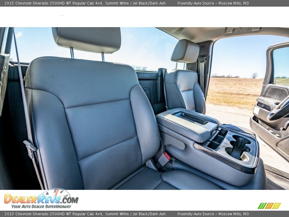 2015 Chevrolet Silverado 2500HD WT Regular Cab 4x4 Summit White / Jet Black/Dark Ash Photo #23