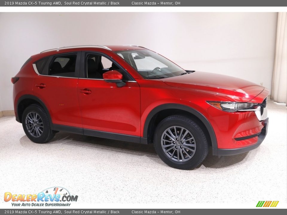2019 Mazda CX-5 Touring AWD Soul Red Crystal Metallic / Black Photo #1