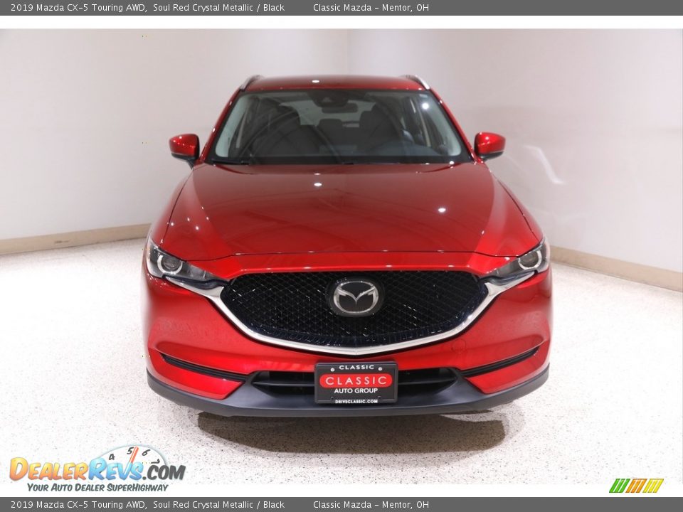 2019 Mazda CX-5 Touring AWD Soul Red Crystal Metallic / Black Photo #2