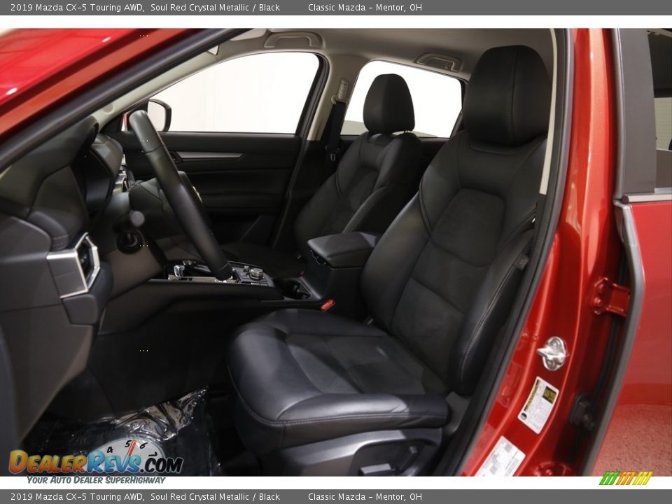 2019 Mazda CX-5 Touring AWD Soul Red Crystal Metallic / Black Photo #5