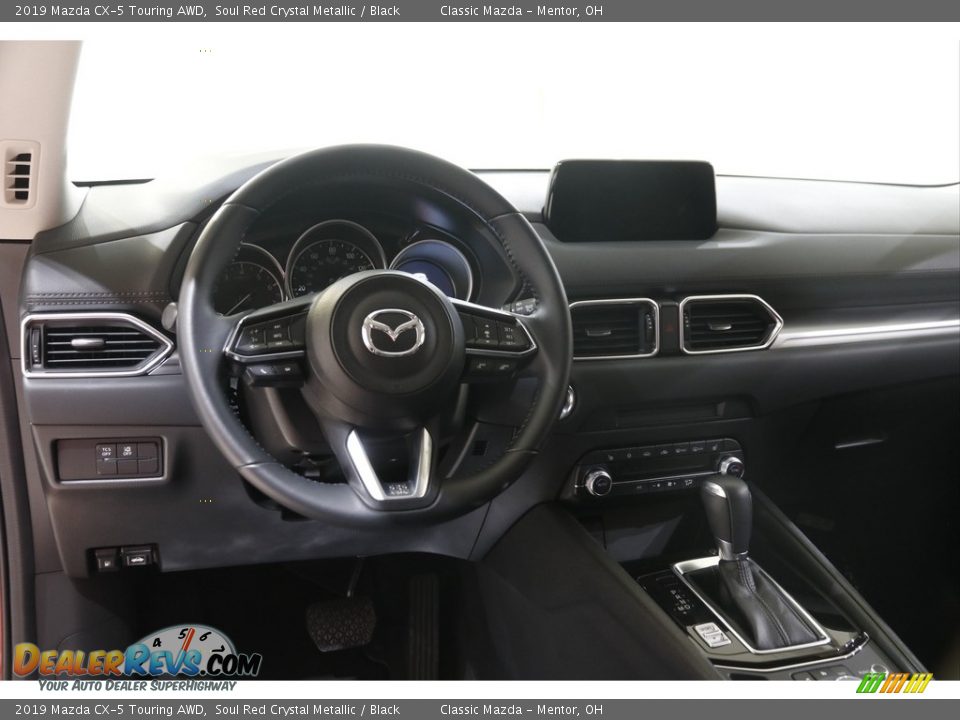 2019 Mazda CX-5 Touring AWD Soul Red Crystal Metallic / Black Photo #6