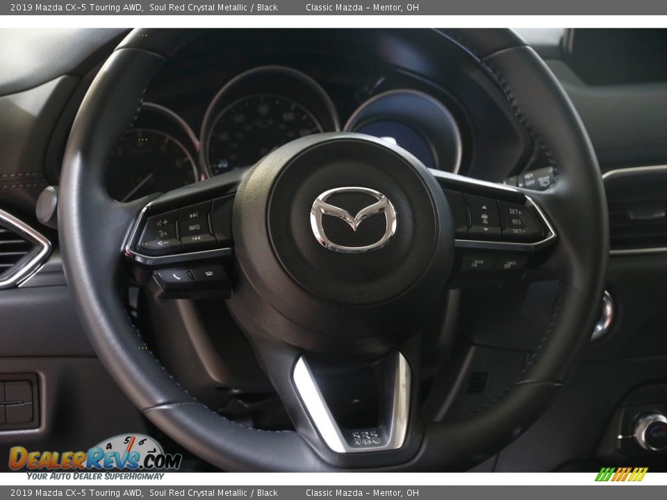 2019 Mazda CX-5 Touring AWD Soul Red Crystal Metallic / Black Photo #7