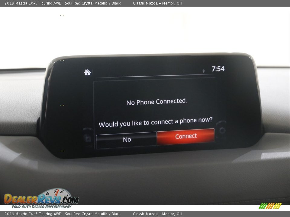 2019 Mazda CX-5 Touring AWD Soul Red Crystal Metallic / Black Photo #10