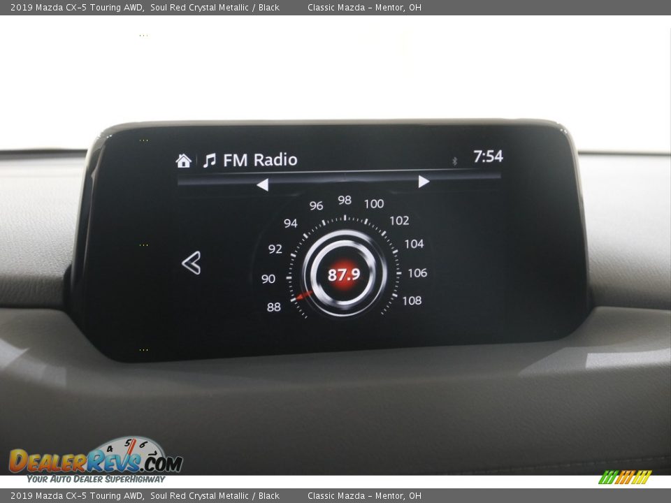 2019 Mazda CX-5 Touring AWD Soul Red Crystal Metallic / Black Photo #11