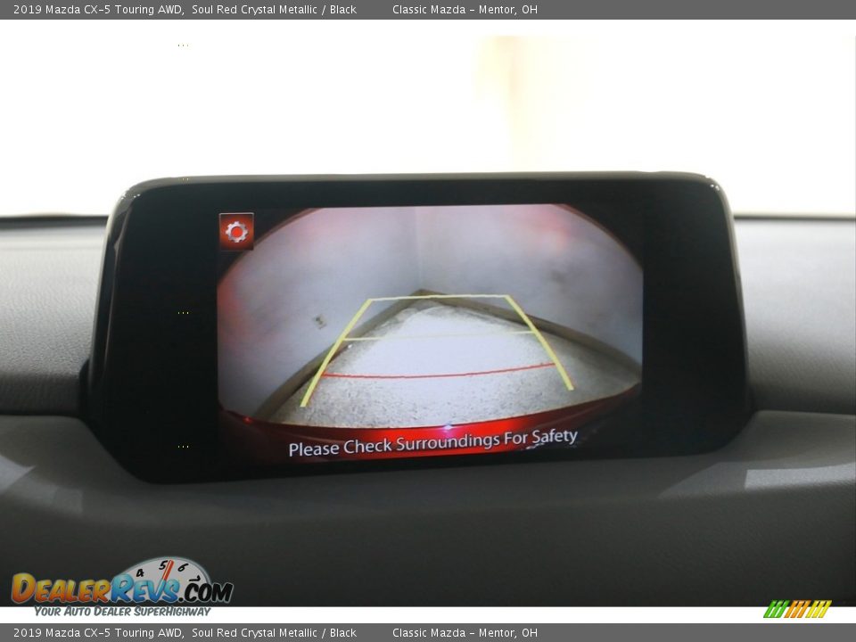 2019 Mazda CX-5 Touring AWD Soul Red Crystal Metallic / Black Photo #12