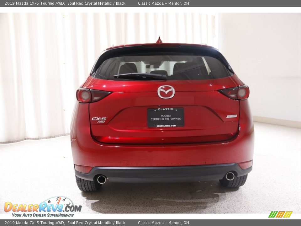 2019 Mazda CX-5 Touring AWD Soul Red Crystal Metallic / Black Photo #18