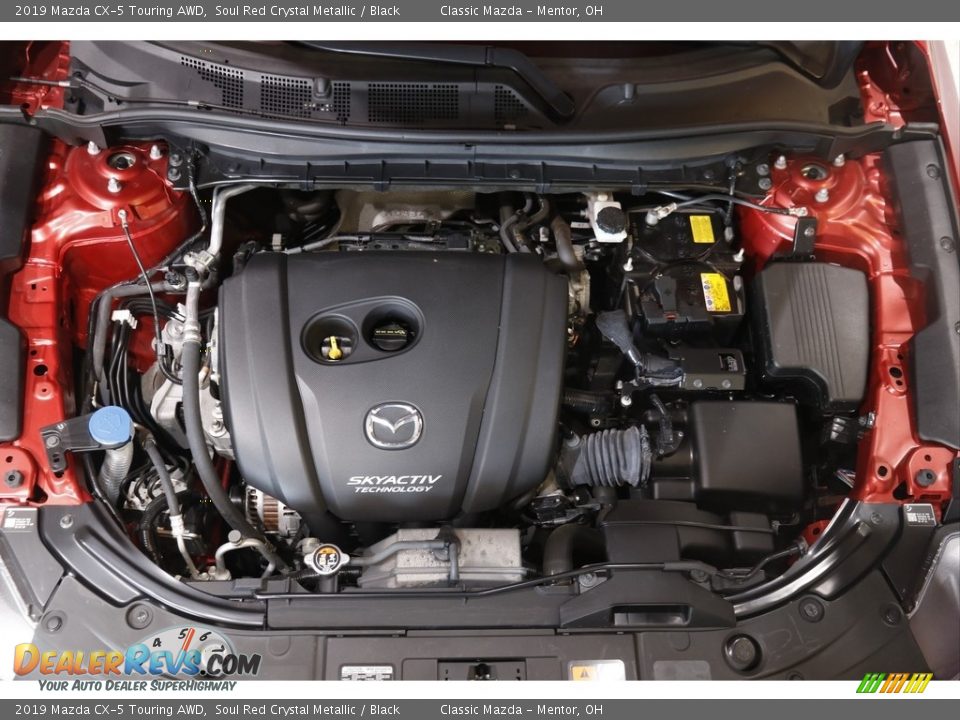 2019 Mazda CX-5 Touring AWD Soul Red Crystal Metallic / Black Photo #19
