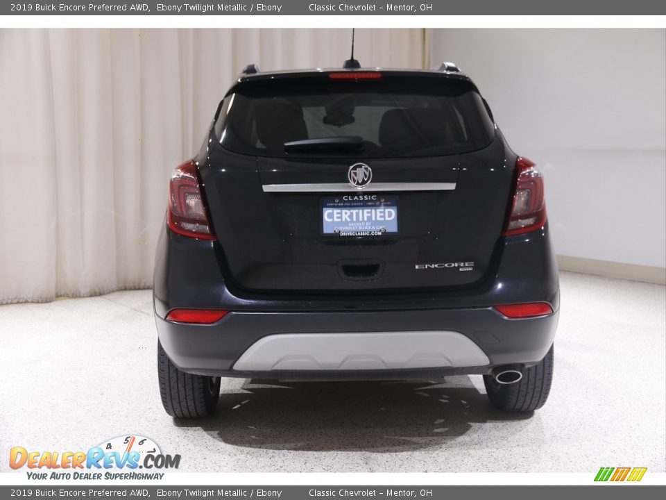 2019 Buick Encore Preferred AWD Ebony Twilight Metallic / Ebony Photo #19