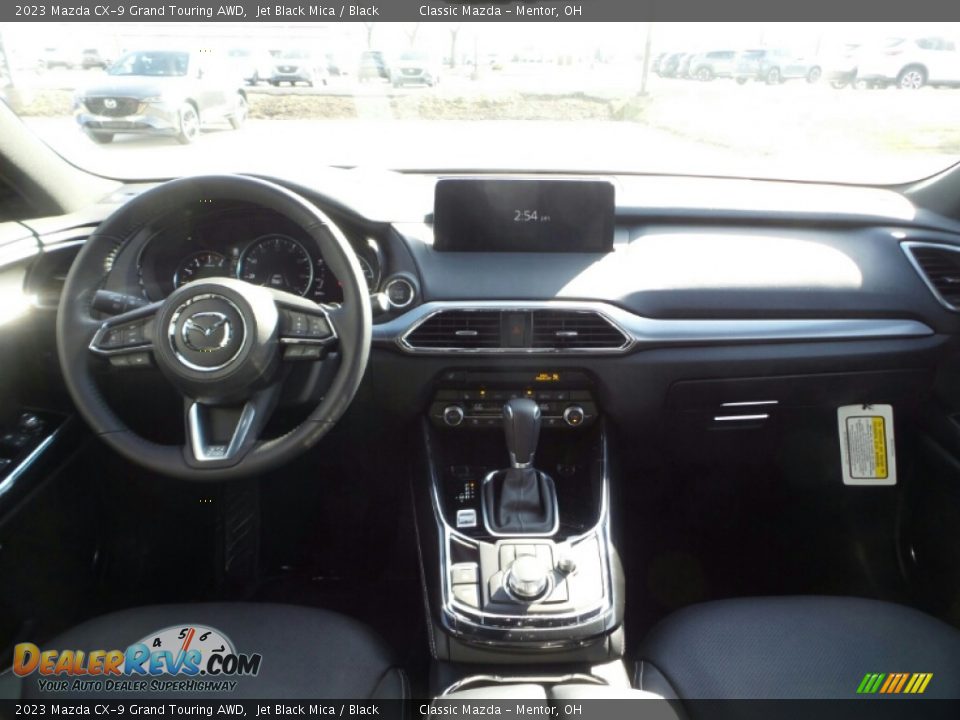 2023 Mazda CX-9 Grand Touring AWD Jet Black Mica / Black Photo #3
