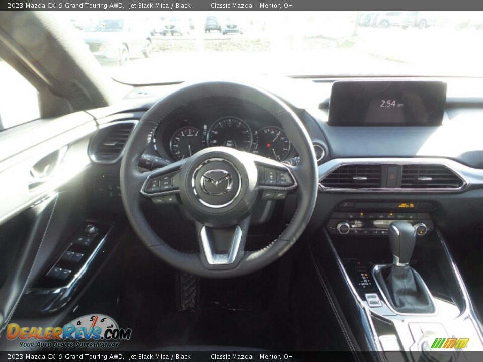 2023 Mazda CX-9 Grand Touring AWD Jet Black Mica / Black Photo #4