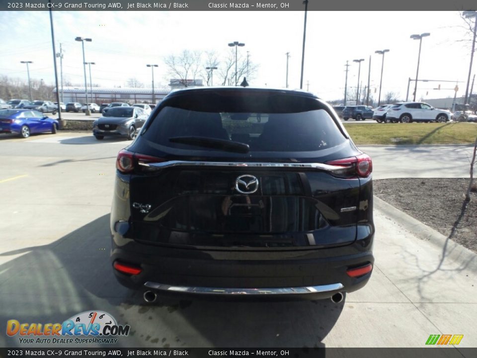 2023 Mazda CX-9 Grand Touring AWD Jet Black Mica / Black Photo #5