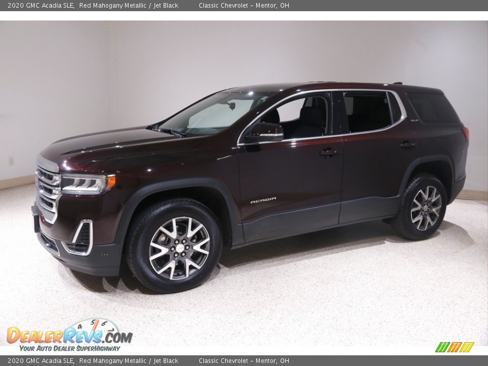 2020 GMC Acadia SLE Red Mahogany Metallic / Jet Black Photo #3