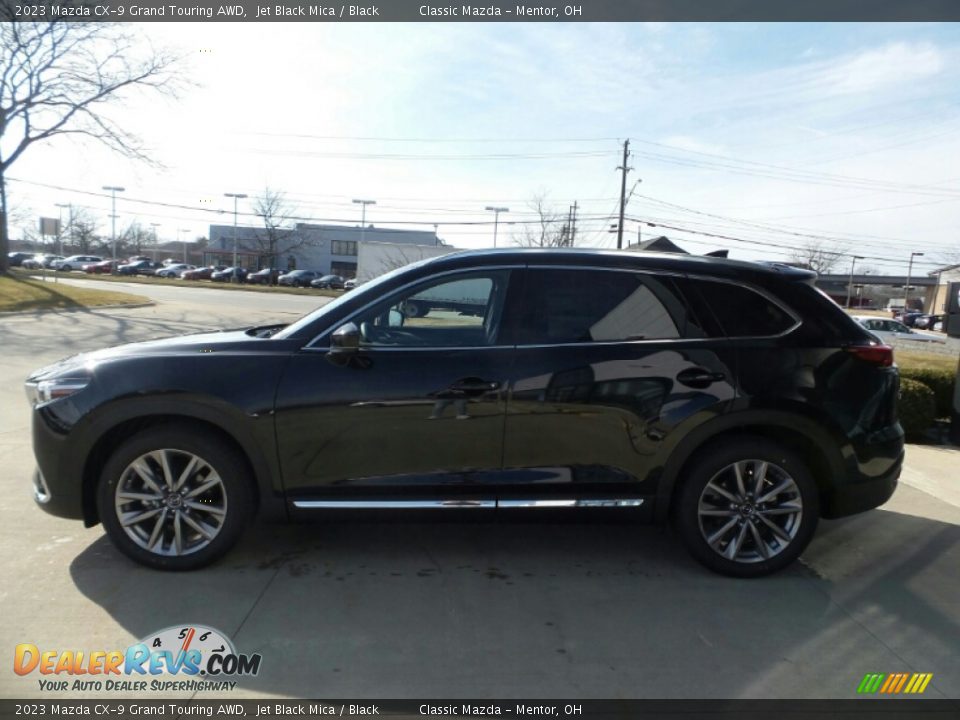 2023 Mazda CX-9 Grand Touring AWD Jet Black Mica / Black Photo #6