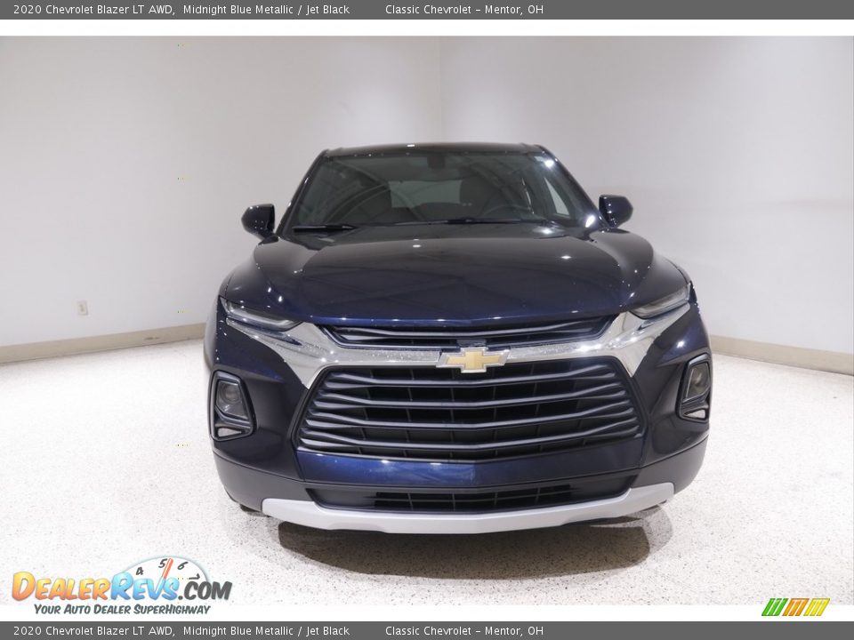 2020 Chevrolet Blazer LT AWD Midnight Blue Metallic / Jet Black Photo #2