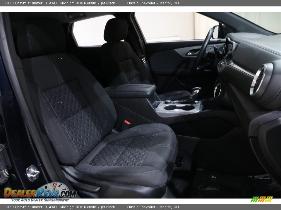2020 Chevrolet Blazer LT AWD Midnight Blue Metallic / Jet Black Photo #15