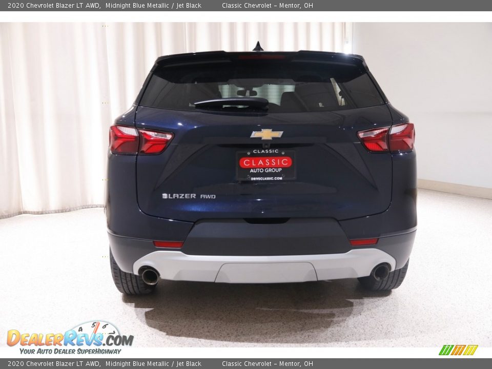 2020 Chevrolet Blazer LT AWD Midnight Blue Metallic / Jet Black Photo #18